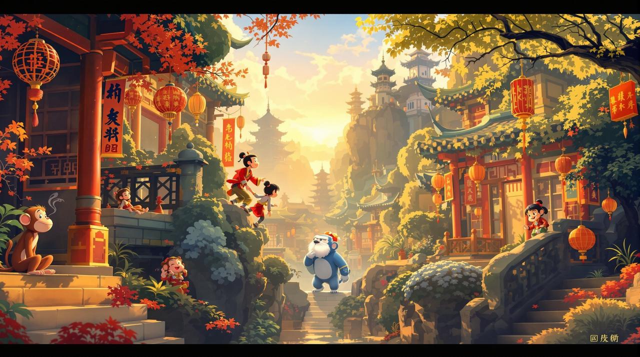 中国动画百年发展史 - 影视专题封面，影链平台24
